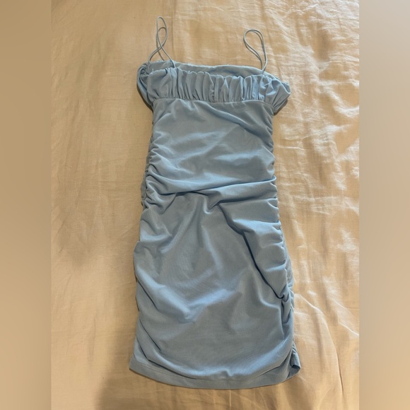 Princess Polly penny light blue mini dress - Picture 5 of 5